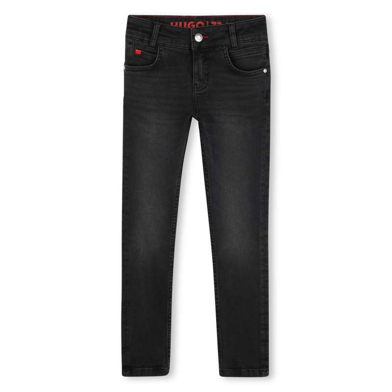 Aansluitende 5 pocket jeans HUGO 
                        BOY
