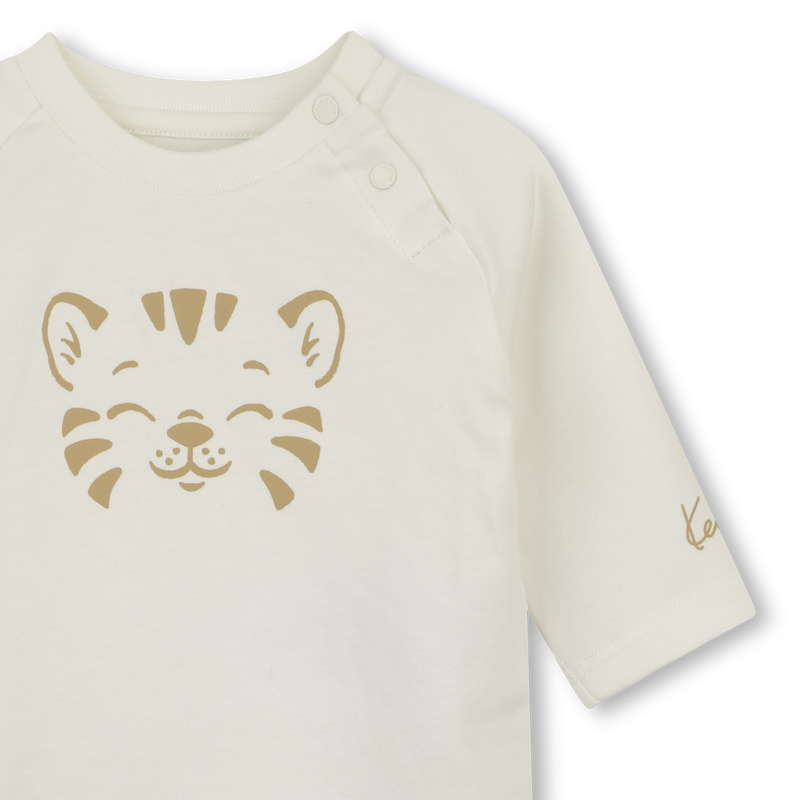 Kledingset met t-shirt en broek KENZO KIDS 
                        JONGEN