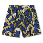 Katoenen short met print KENZO KIDS 
                    GIRL