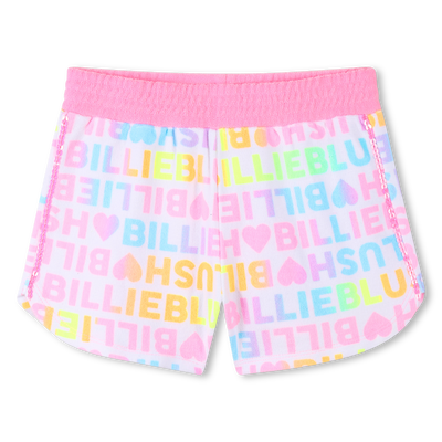 Badstoffen short met print BILLIEBLUSH GIRL