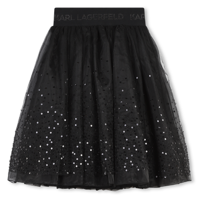 Rok van tule met lovertjes KARL LAGERFELD KIDS GIRL