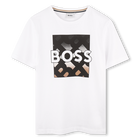 T-shirt met korte mouwen BOSS 
                    BOY