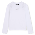 T-shirt met lange mouwen DKNY 
                    GIRL
