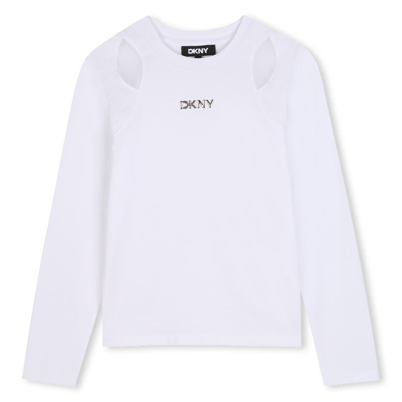 T-shirt met lange mouwen DKNY 
                        GIRL