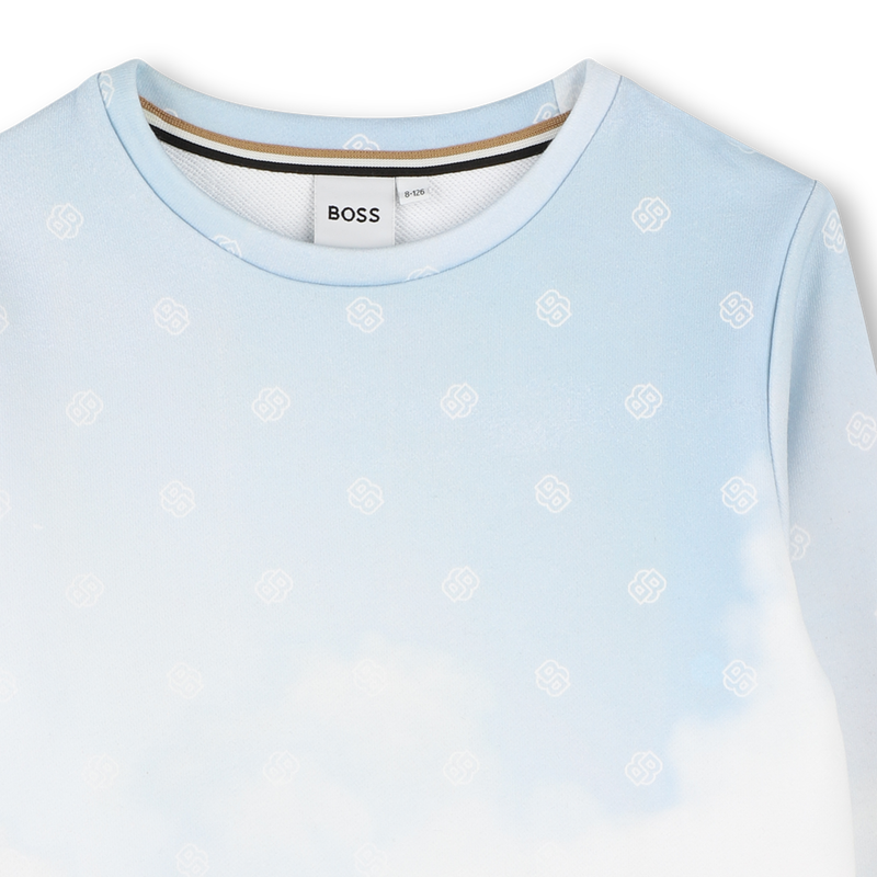 Sweater met print BOSS 
                        JONGEN