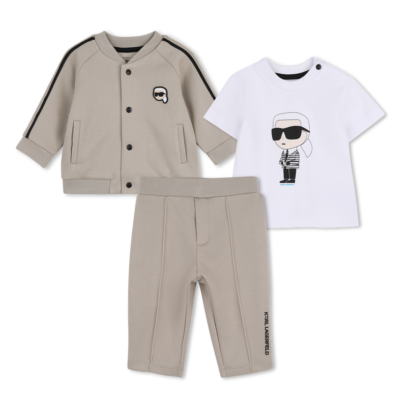 JOGGER SET KARL LAGERFELD KIDS 
                        BOY