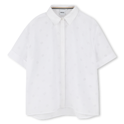 Overhemd met korte mouwen BOSS GIRL