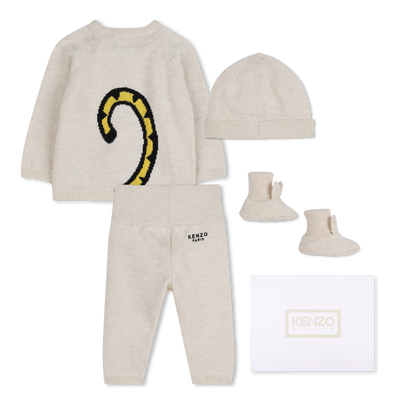 SET TRUI, BROEK EN HOED KENZO KIDS UNISEX