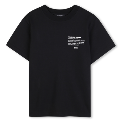 T-SHIRT MET KORTE MOUWEN DKNY UNISEX