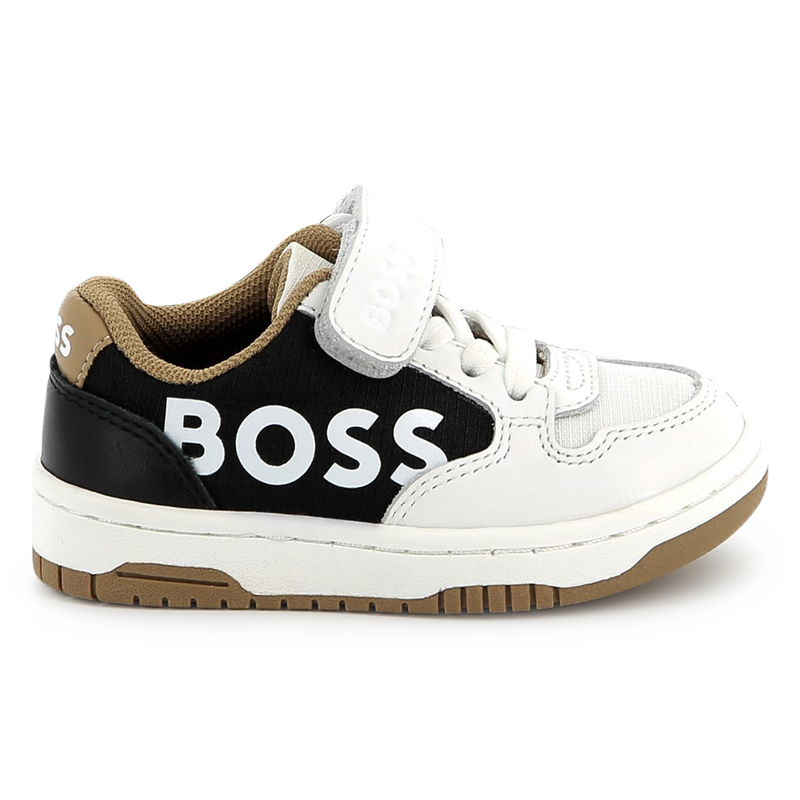 Leren sneakers in drie kleuren BOSS 
                        BOY