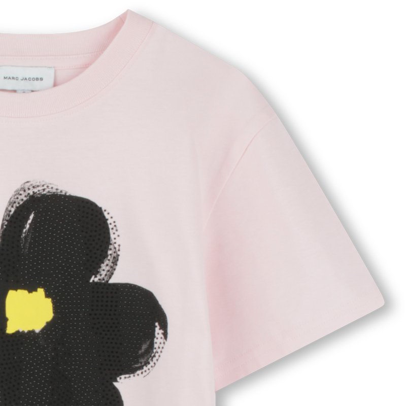 Katoenen T-shirt, korte mouwen MARC JACOBS 
                        GIRL