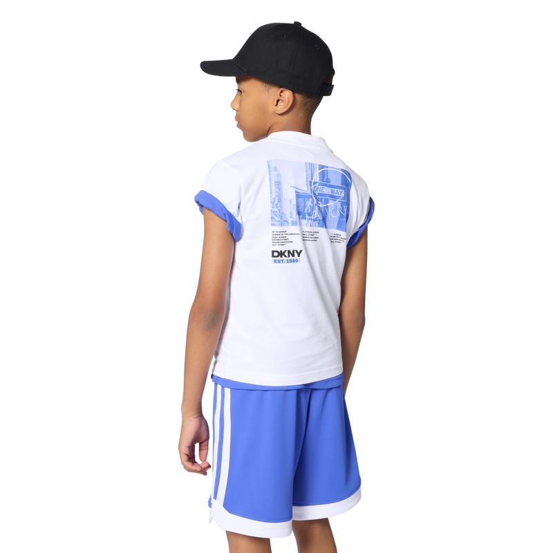 LANGE KORTE BROEK DKNY 
                        UNISEX