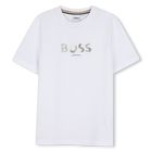 T-shirt met korte mouwen BOSS 
                    BOY