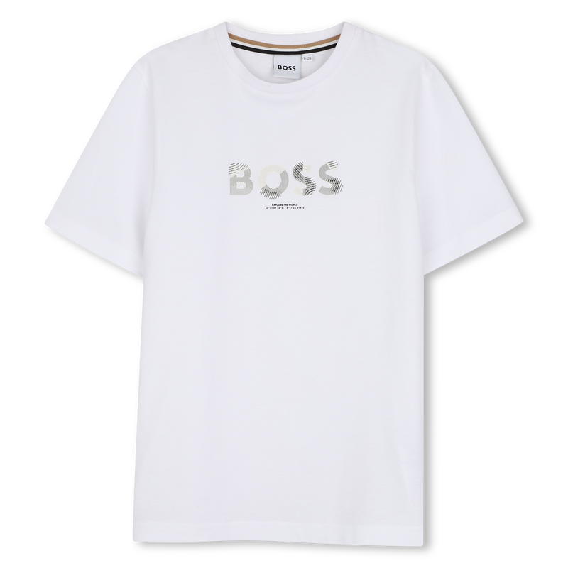 T-shirt met korte mouwen BOSS 
                        BOY
