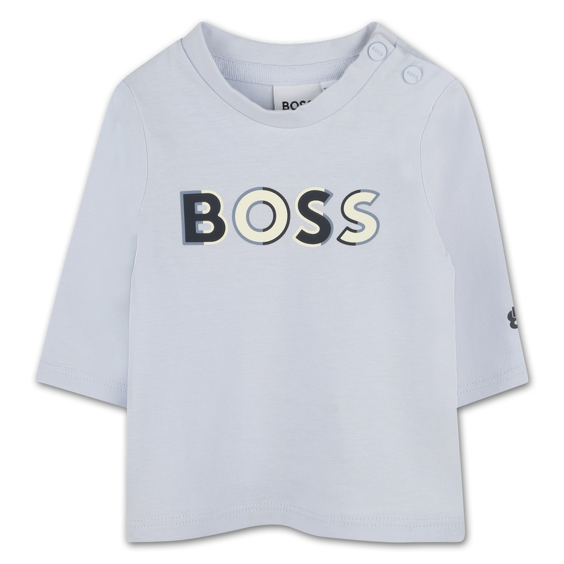 T-shirt met logoprint BOSS 
                        BOY
