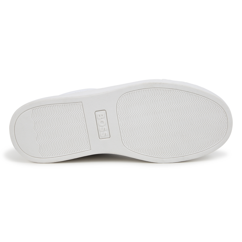 Leren sneakers met veters BOSS 
                        BOY