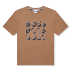T-shirt met korte mouwen BOSS 
                    BOY