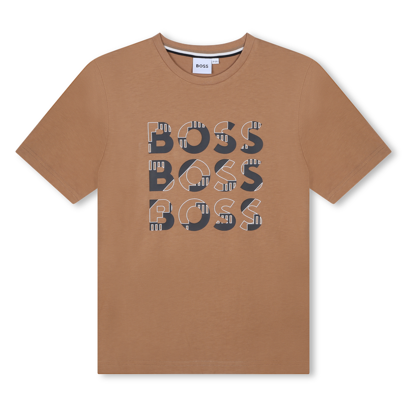 T-shirt met korte mouwen BOSS 
                        BOY