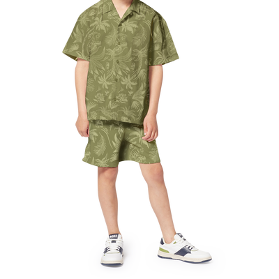 Overhemd van katoenen poplin BOSS BOY