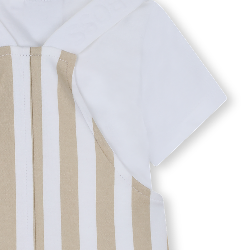 OVERALLS + T-SHIRT SET BOSS 
                        BOY