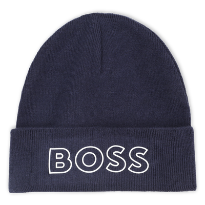 Gebreide muts met logo BOSS BOY