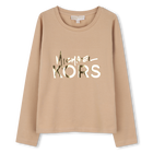 T-shirt met lange mouwen MICHAEL KORS 
                    GIRL