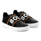 Sneakers van twee materialen BOSS 
                    JONGEN