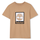 T-shirt met korte mouwen, BEIGE, hi-res