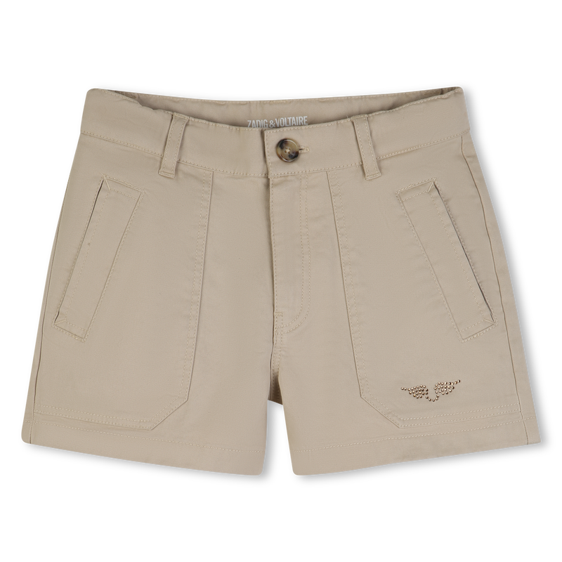 KORT DETAIL STRASS STEENTJES ZADIG & VOLTAIRE 
                        GIRL