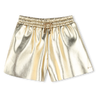 Gouden faux short BOSS 
                    GIRL
