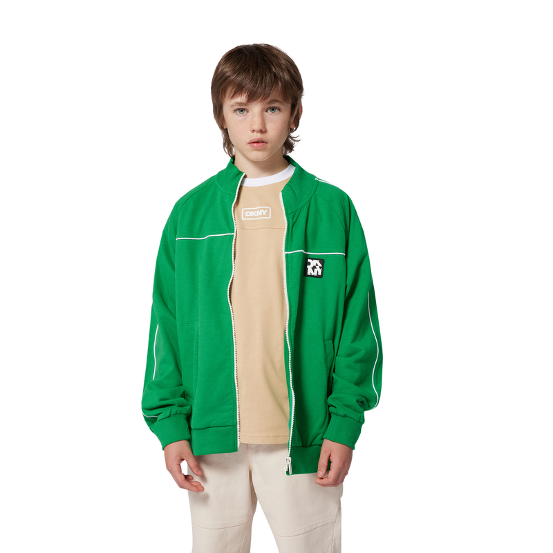 T-shirt met reli&euml;f-illustratie DKNY 
                        BOY