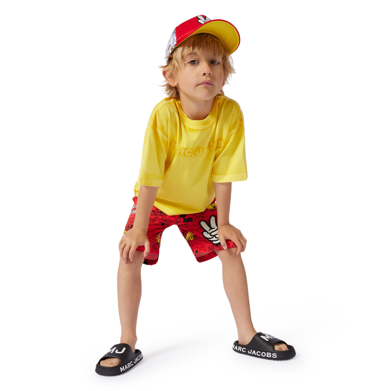 T-shirt met borduursel MARC JACOBS 
                        UNISEX