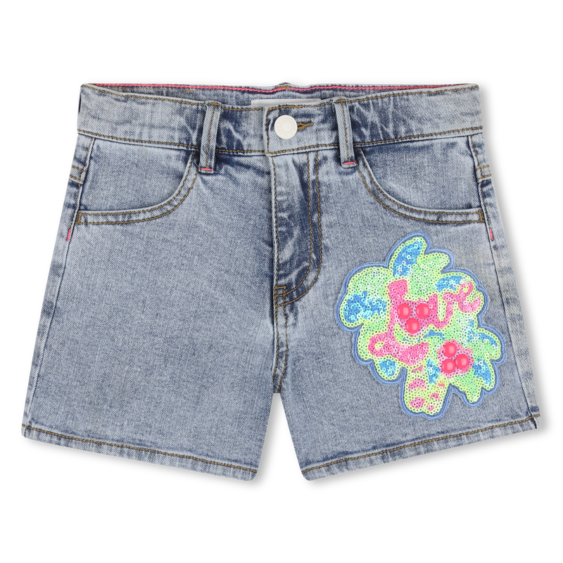 DENIM KORTE BROEK BILLIEBLUSH 
                        GIRL