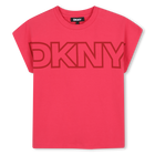 T-shirt met korte mouwen DKNY 
                    GIRL