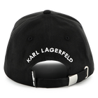 Verstelbare katoenen pet KARL LAGERFELD KIDS 
                    BOY
