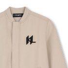 Hoodie met rits KARL LAGERFELD KIDS 
                    BOY