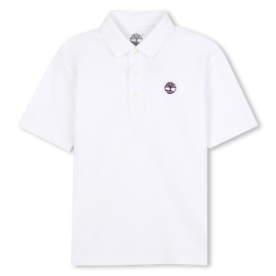 Katoenen poloshirt met korte mouwen TIMBERLAND BOY