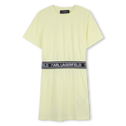 T-shirt jurk KARL LAGERFELD KIDS 
                    GIRL