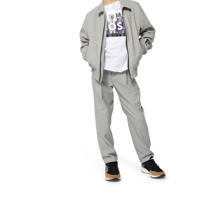 T-shirt met lange mouwen BOSS 
                        BOY