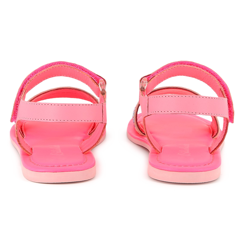 Leren sandalen met klittenband BILLIEBLUSH 
                        GIRL