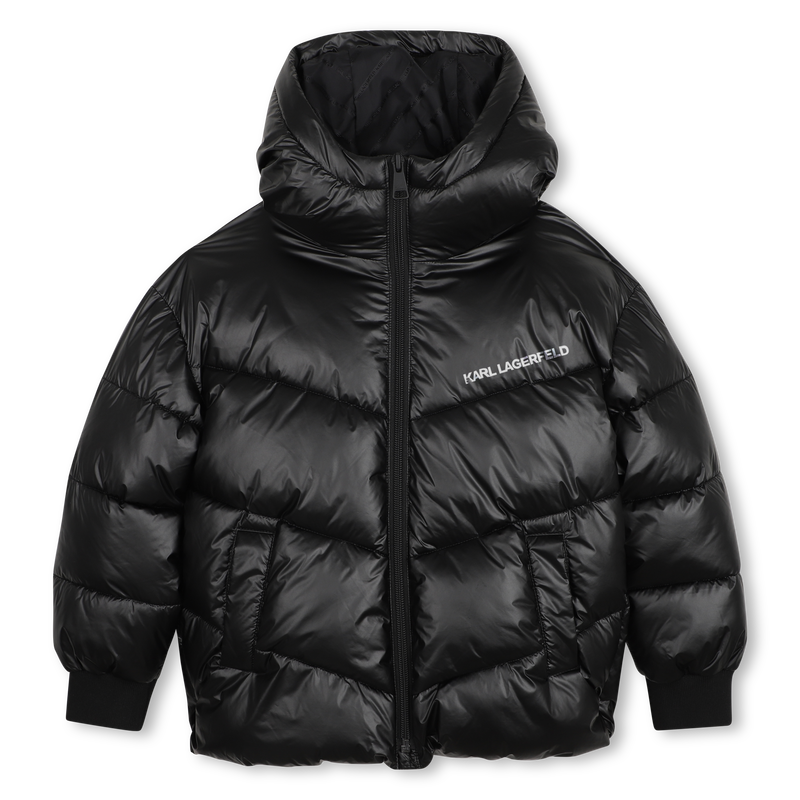 Hoofddoek met capuchon KARL LAGERFELD KIDS 
                        GIRL