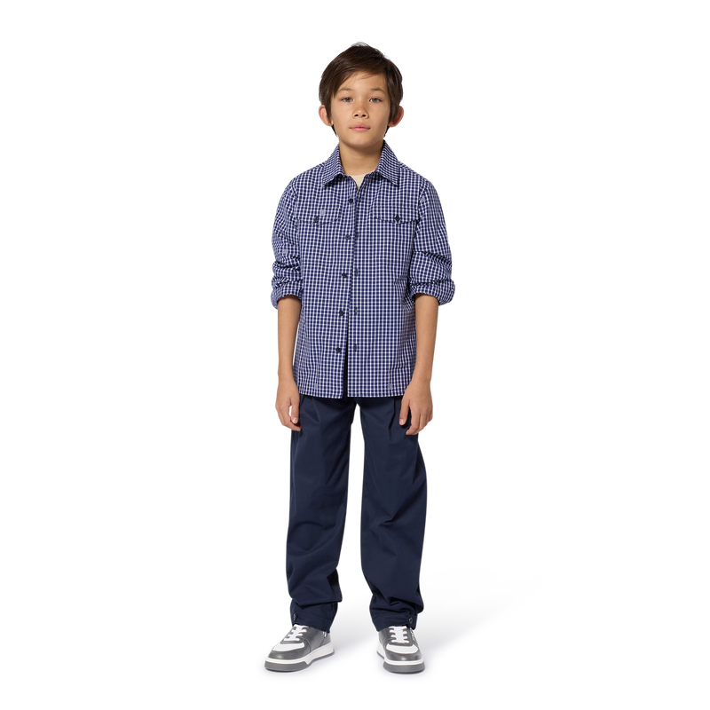 Katoenen jacquard overhemd GIVENCHY 
                        BOY