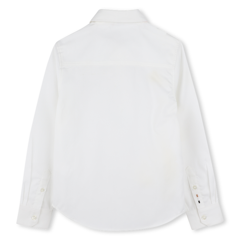 Katoenen overhemd lange mouwen BOSS 
                        BOY