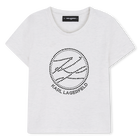 T-shirt met korte mouwen KARL LAGERFELD KIDS 
                    GIRL