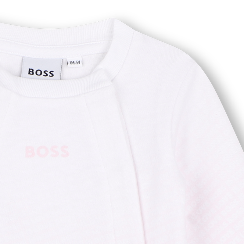 Pyjama set, muts en slabbetje BOSS 
                        MEISJE
