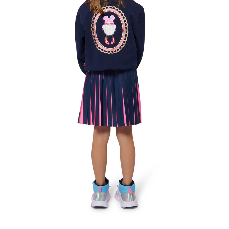 Fleece sweater van katoen BILLIEBLUSH 
                        GIRL