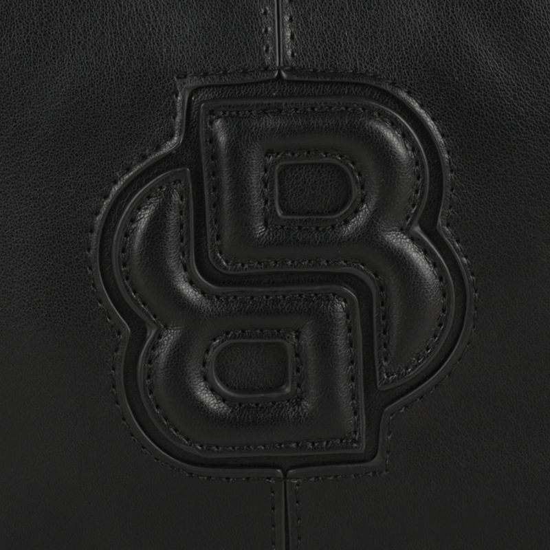 Handtas van gecoat textiel BOSS 
                        GIRL