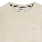 T-shirt met korte mouwen BOSS 
                    BOY