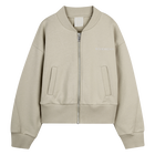 Hoodie met rits, BLEKE STEEN, hi-res