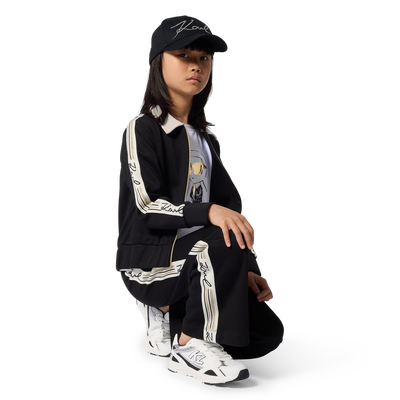 Sneakers met veters KARL LAGERFELD KIDS GIRL